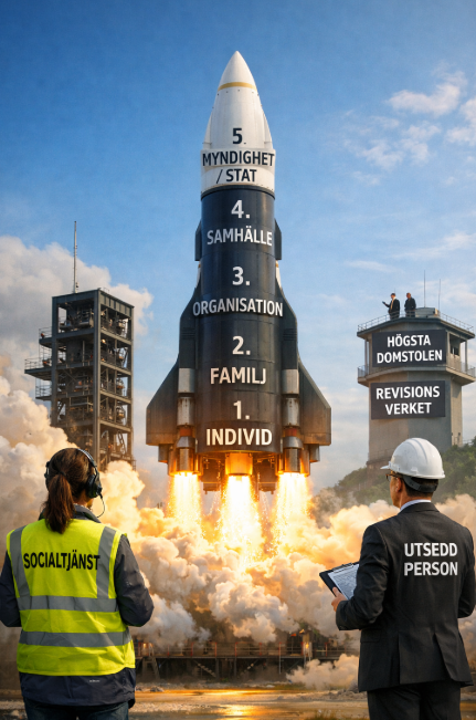 Illustration 2 ur 5-stegsraketen